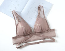 Load image into Gallery viewer, Ultra-thin Bronzing Mesh Bras
