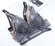 Load image into Gallery viewer, Ultra-thin Bronzing Mesh Bras