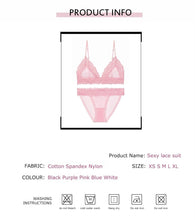 Load image into Gallery viewer, LOLA Lace Bra Set